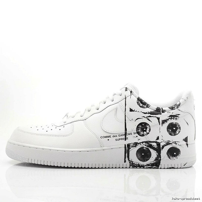 Nike Air Force 1 Dark Style White Shoes