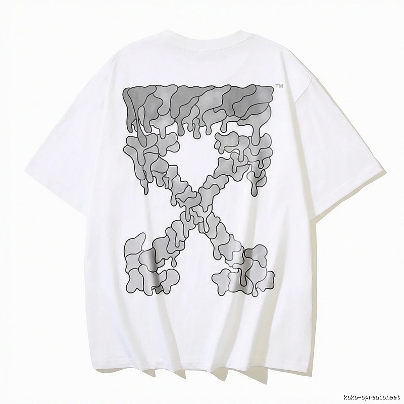 Off-White Gradient Style White T-shirt