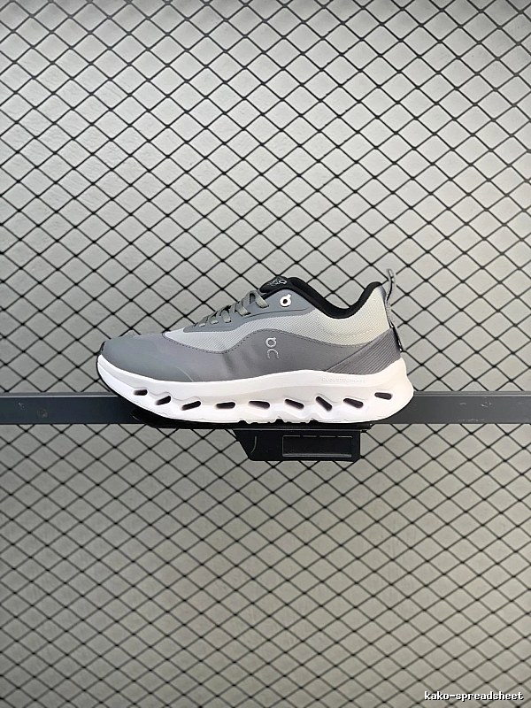 On Gray Sculpted Cushioning Cloud Runners