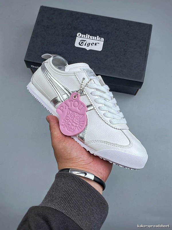 Onitsuka Tiger White Low-Top Sneakers, Clean Low Profile