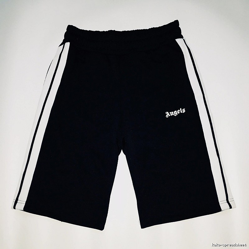 Palm Angels Classic Track shorts Black Side Stripe for Daily Styling
