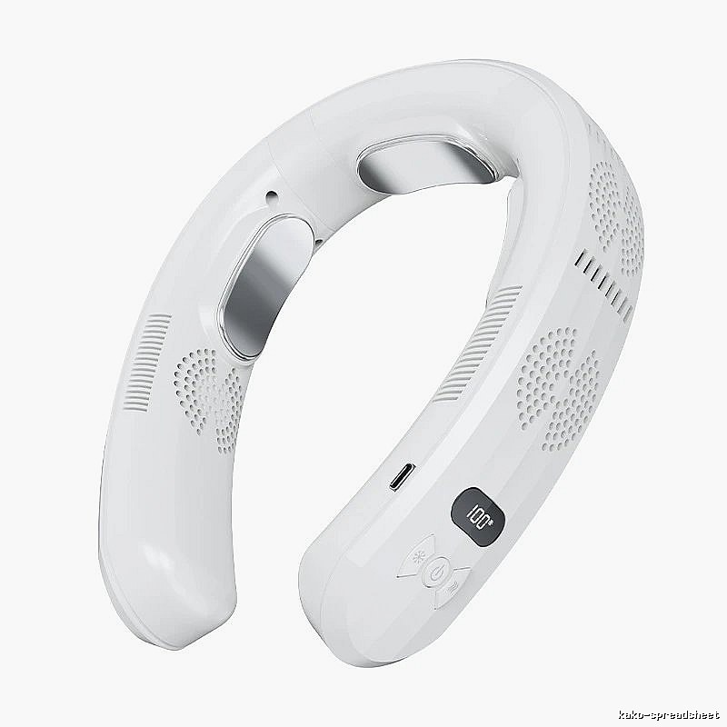 Personal Cooling Neck Fan White