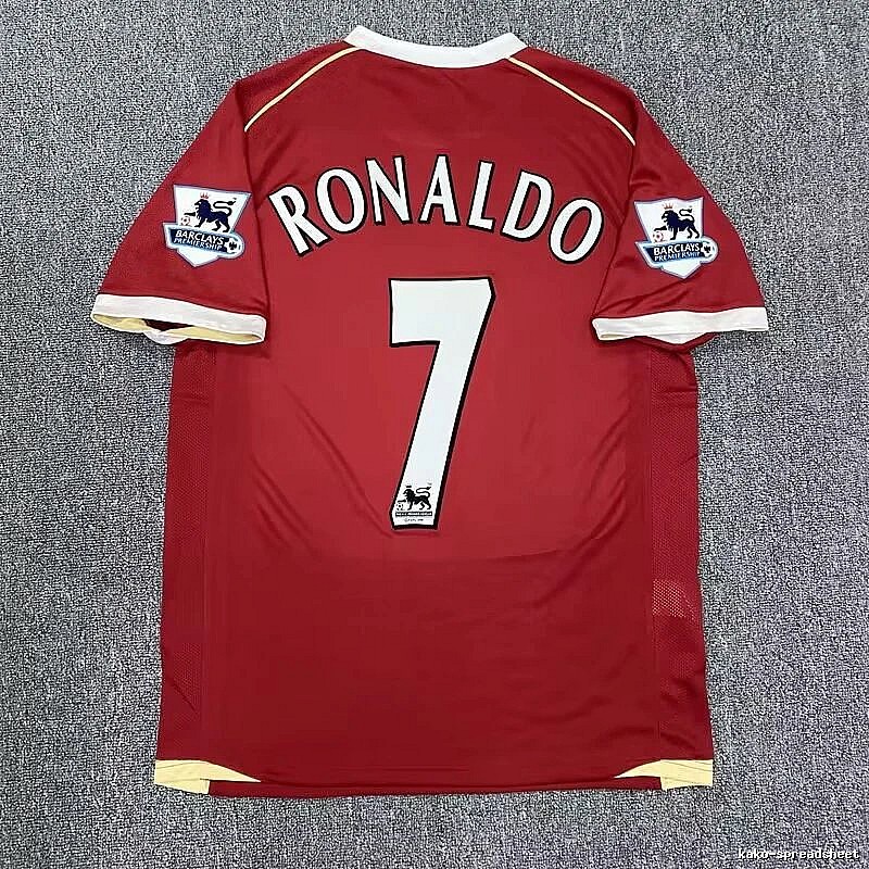 Portugal Relaxed Ronaldo #17 soccer jersey Red Portugal Football with Versatile Design