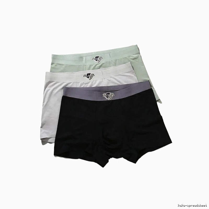 Prada minimalist style black/white/green underwear