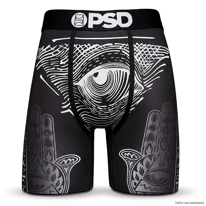PSD trendy brand dark style boxer shorts