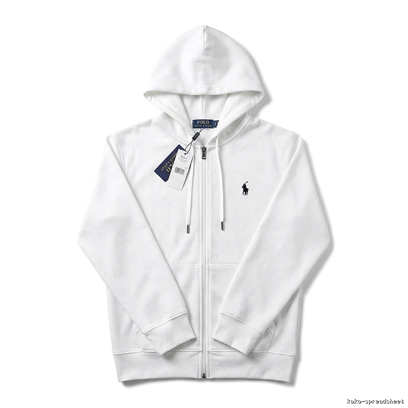 Ralph Lauren basic casual white sweatshirt