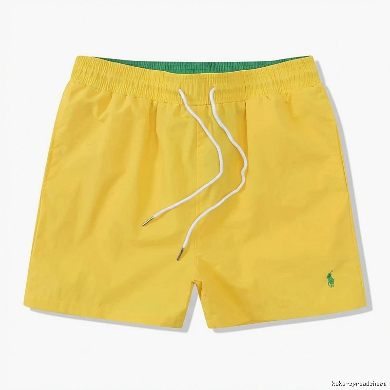 Ralph Lauren casual style yellow shorts