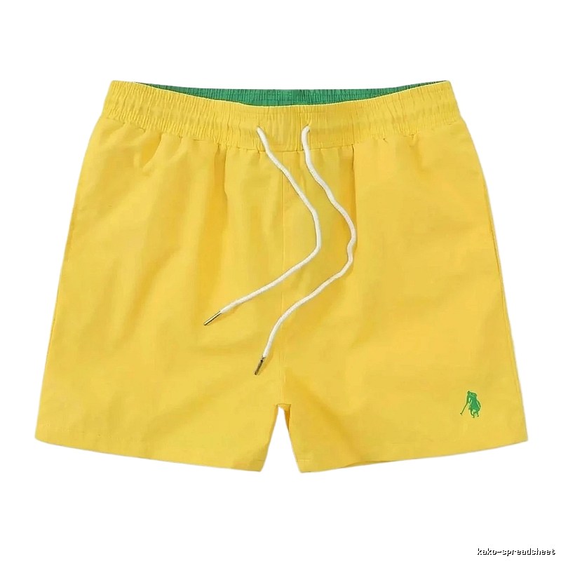 Ralph Lauren casual style yellow shorts