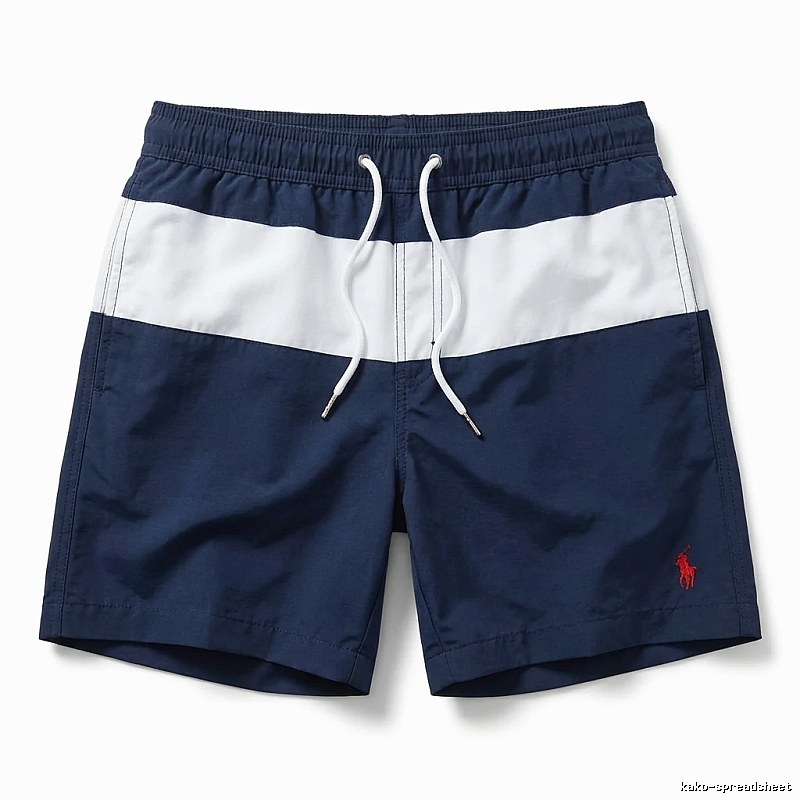 Ralph Lauren classic color-blocking shorts