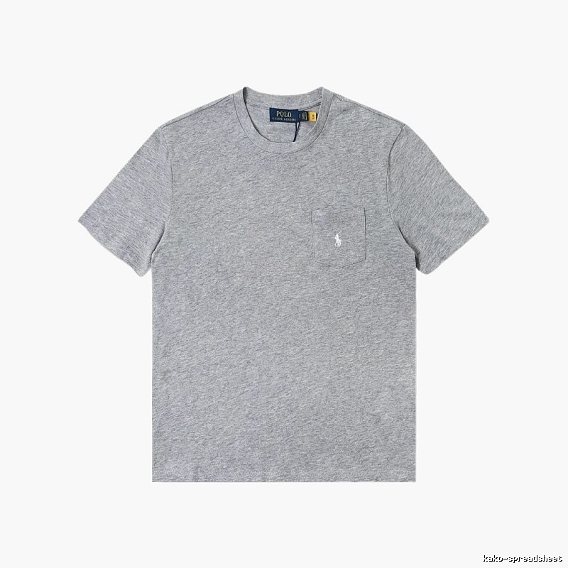 Ralph Lauren minimalist style grey T-shirt