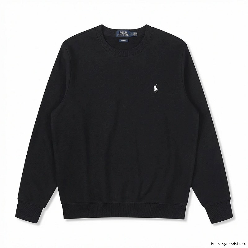 Ralph Lauren Polo Classic Black Sweatshirt