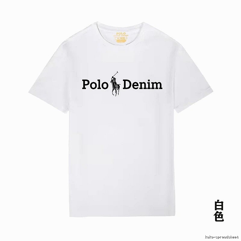 Ralph Lauren Polo Denim White T-shirt