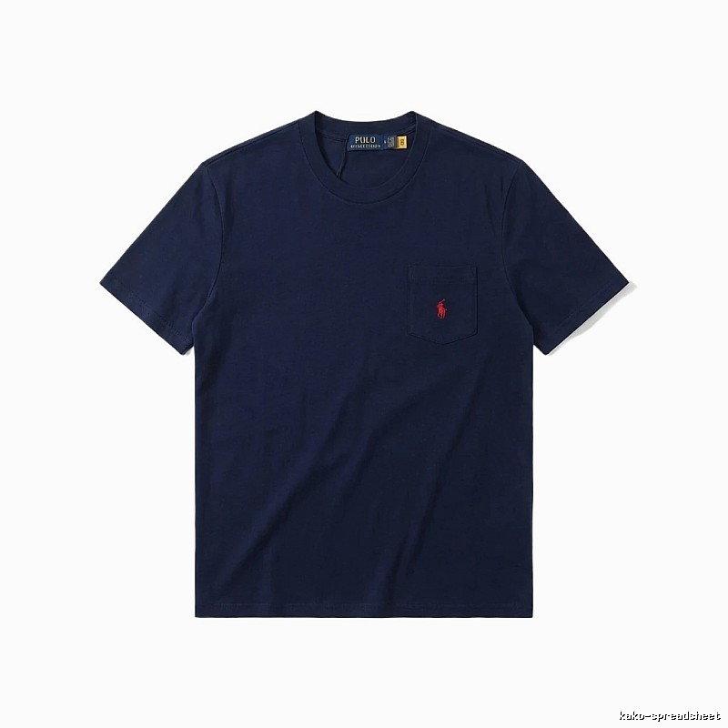Ralph Lauren Polo simple navy blue T-shirt