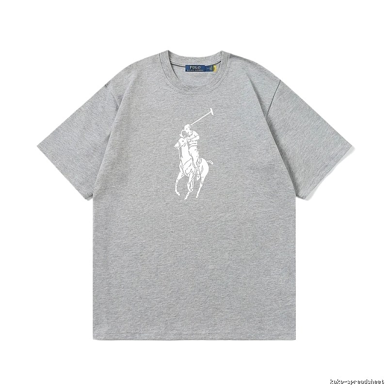 Ralph Lauren Polo-style grey T-shirt