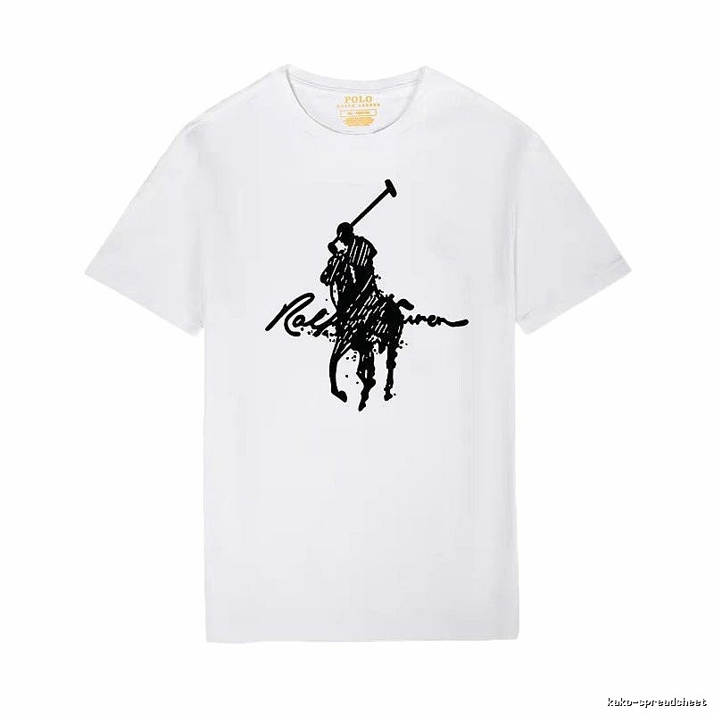Ralph Lauren Polo-style white T-shirt
