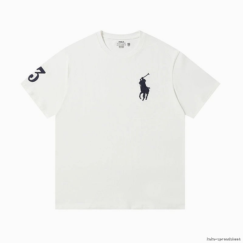 Ralph Lauren Polo-style white T-shirt