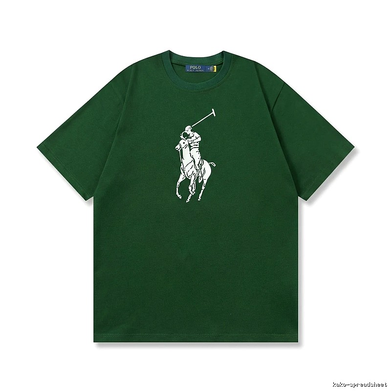 Ralph Lauren Polo vintage-style dark green T-shirt