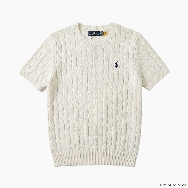 Ralph Lauren Polo White Knitted Sweater