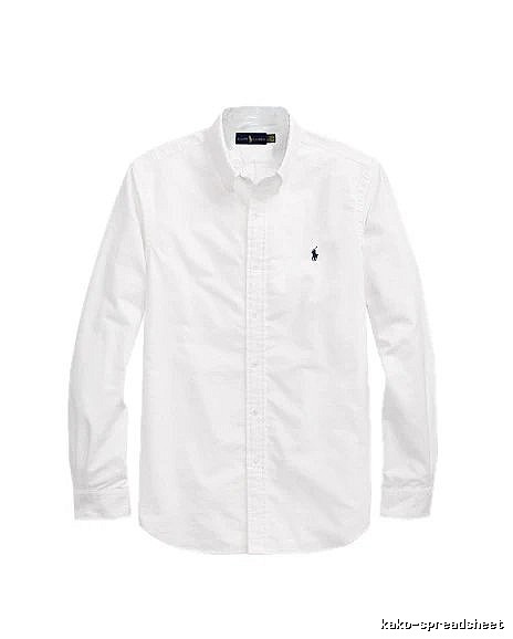 Ralph Lauren White Button-Down Shirt Casual Layering