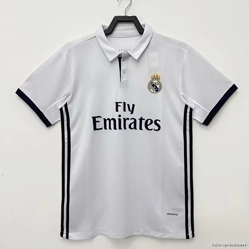 Real Madrid Casual Retro Teka soccer jersey White Retro Football for Comfortable Styling
