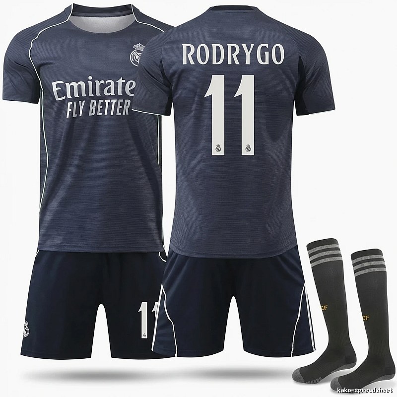 Real Madrid retro dark blue jersey