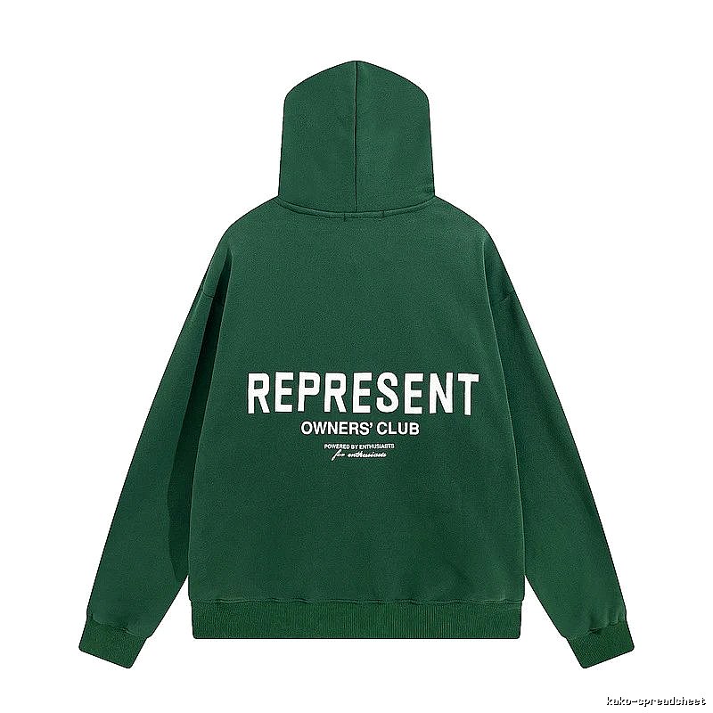 Represent Daily Owners Club hoodie Navy Large Represent for City Outfits