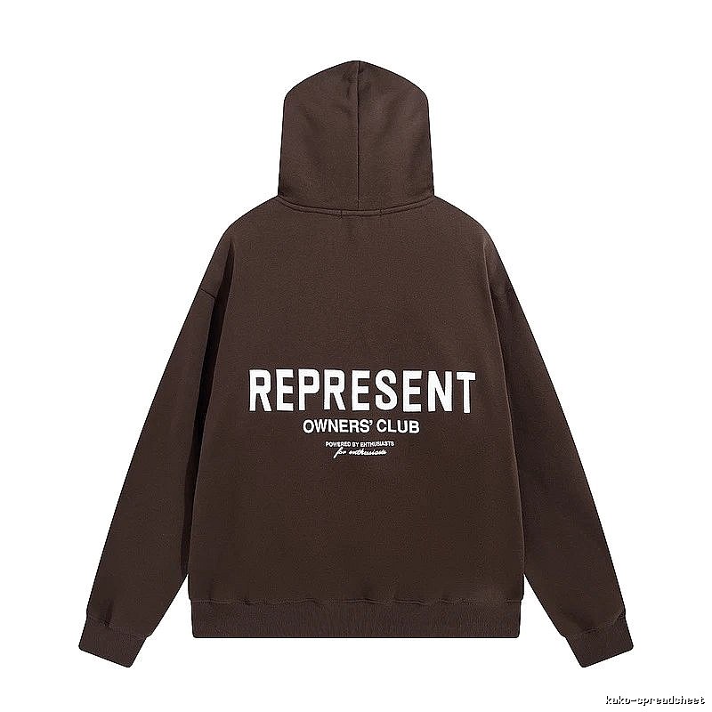 Represent Lightweight Owners Club hoodie Navy Large Represent for Trend Styling