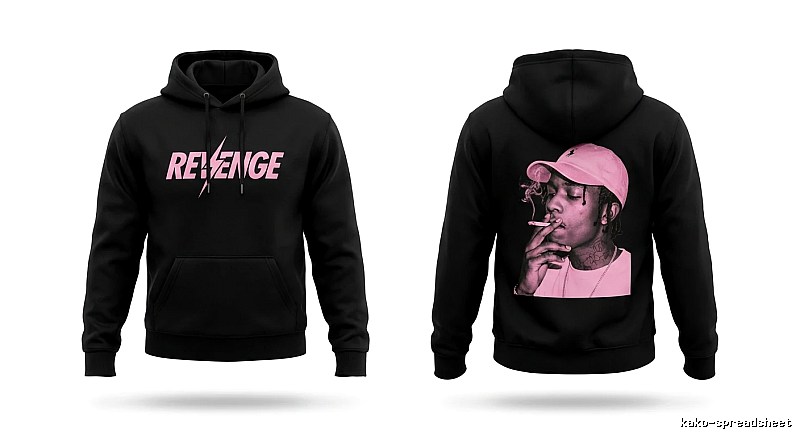 Revenge Dark Style Black Hoodie