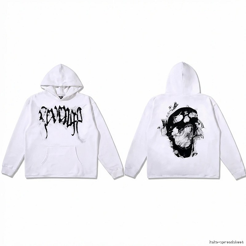 Revenge dark - style white hoodie