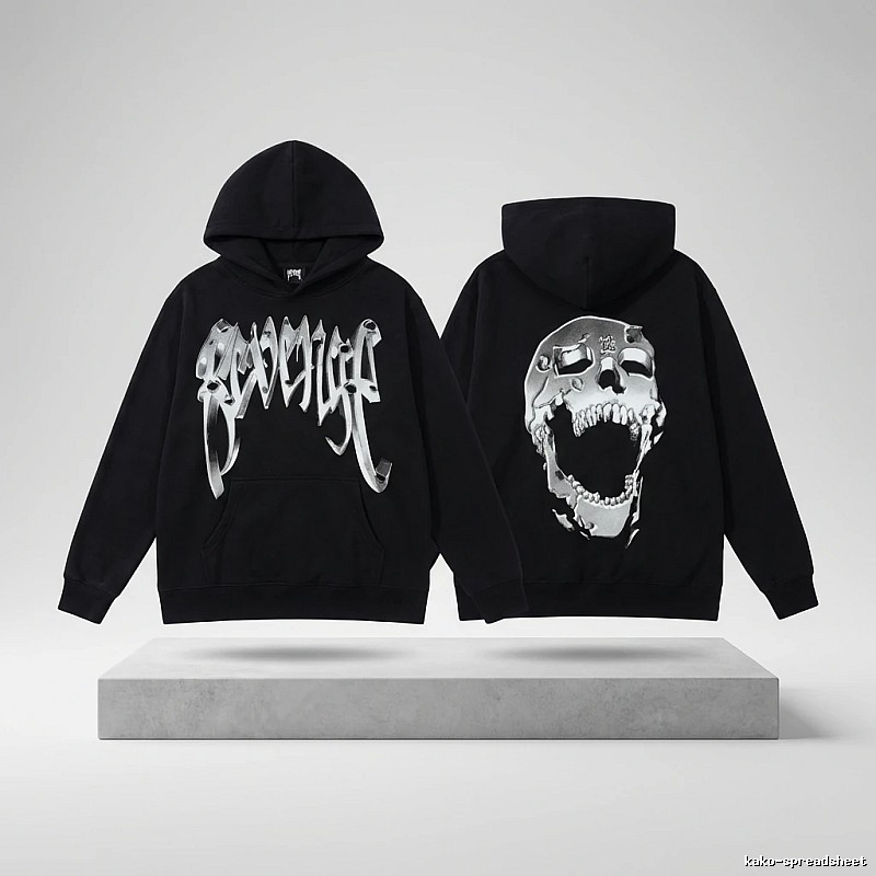Revenge Skull Dark Style Hoodie