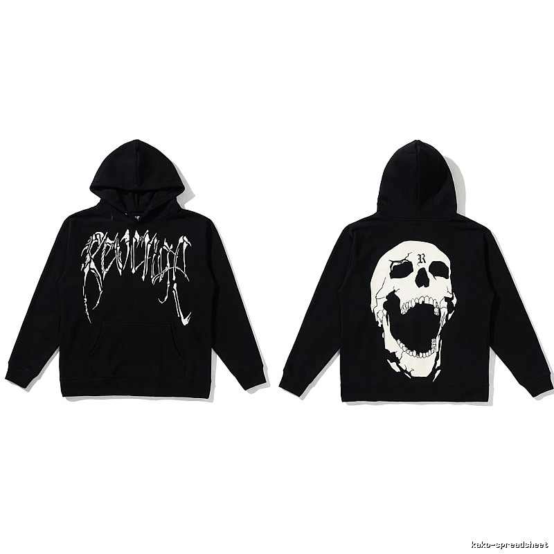 Revenge Skull Dark Style Hoodie