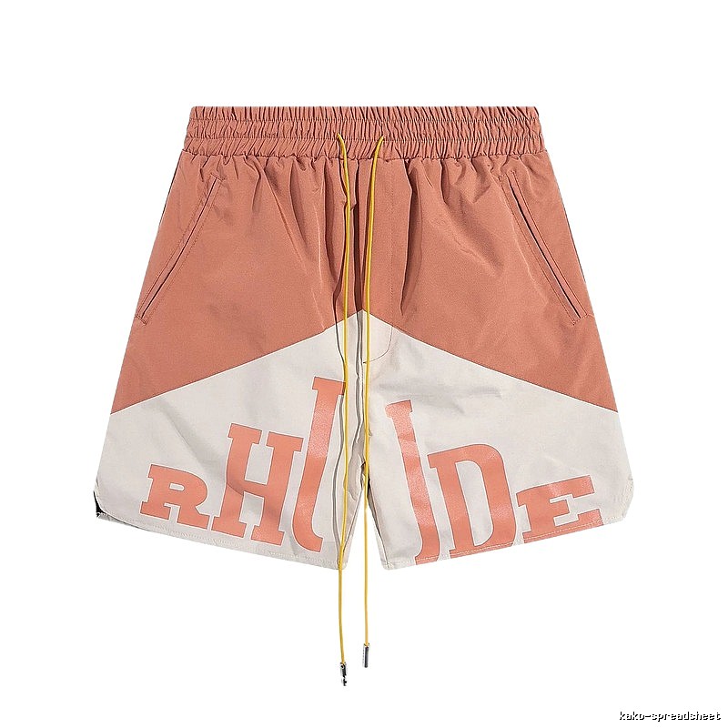 RHUDE Color-blocking Casual Shorts