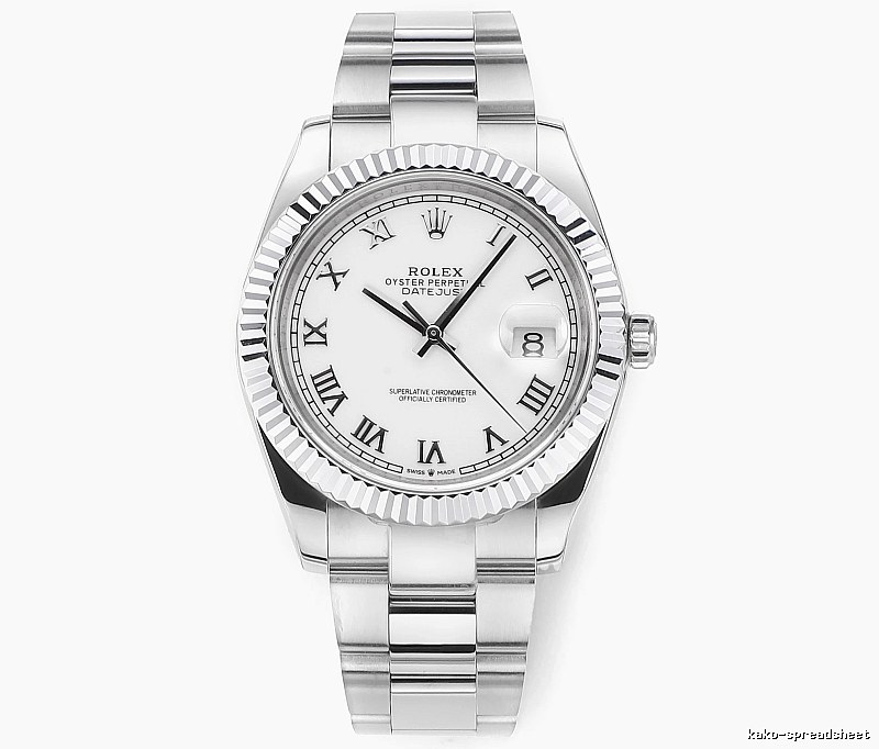 Roman Numeral Dial Datejust Automatic Watch - Rolex Weekend Edit