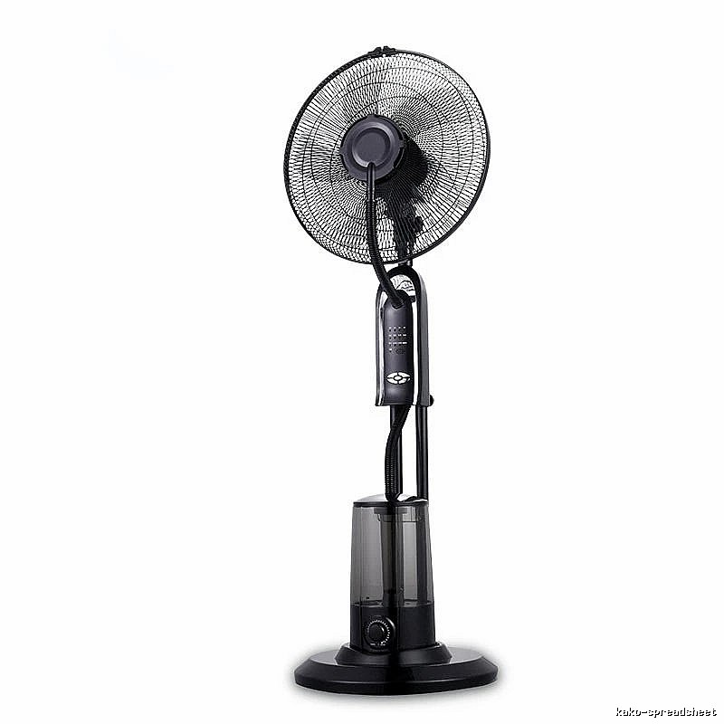 Room Airflow Pedestal Cooling Fan 18-inch Remote Control Smart Control eu Plug