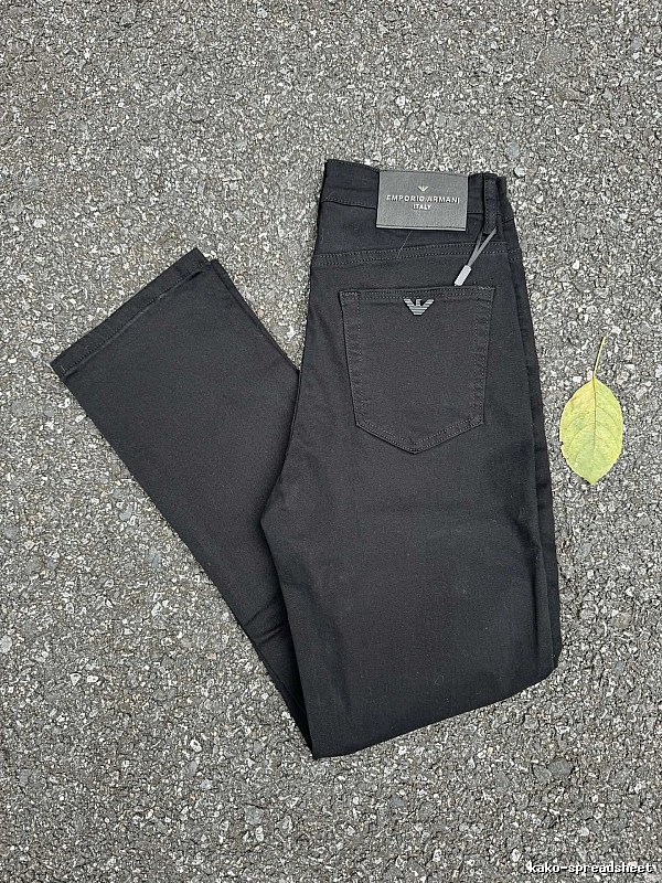 Slim Jeans with eagle pocket emblem and dark tonal wash - Emporio Armani Weekend Edit