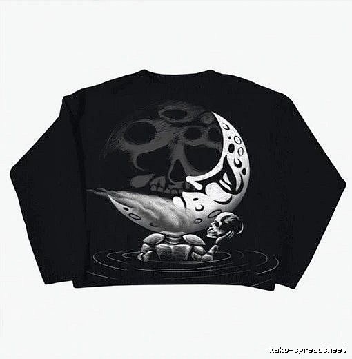 Sport Anime graphic sweater Black Knit Top for Warm Weather
