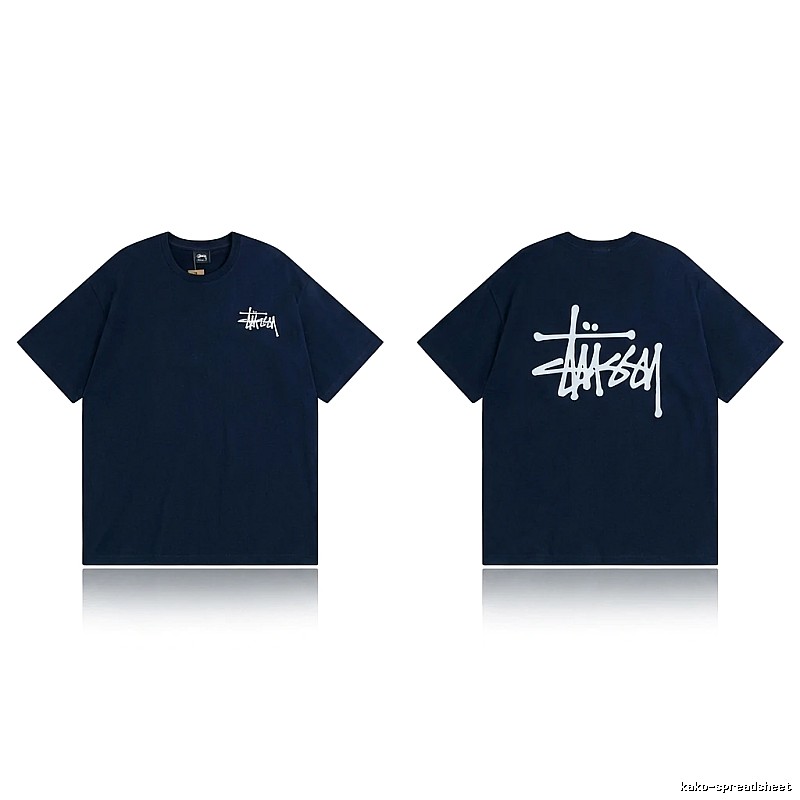 Stussy basic style minimalist T-shirt