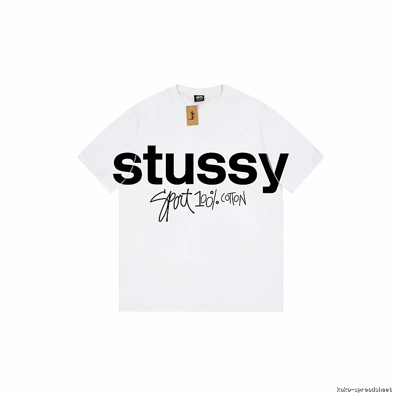Stussy Gift Ready Graphic T-shirt Black White Stussy with Standout Detail