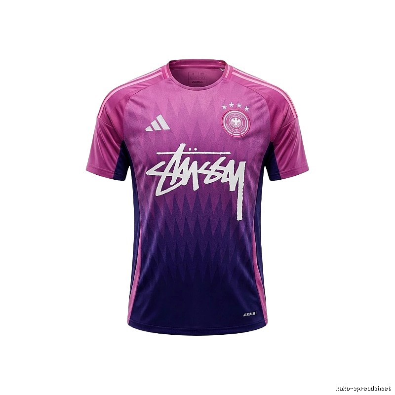 Stussy Gradient Style Pink-Purple T-shirt