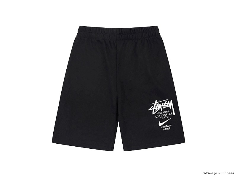 Stussy-printed casual shorts