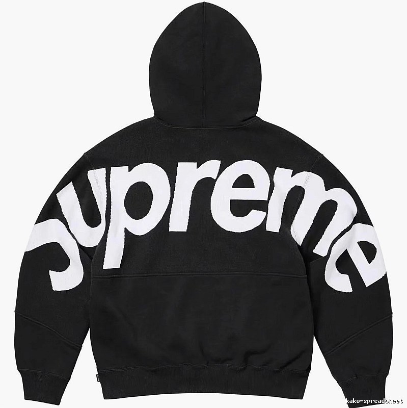 Supreme Casual Logo hoodie Gray Red Oversized for Streetwear Looks