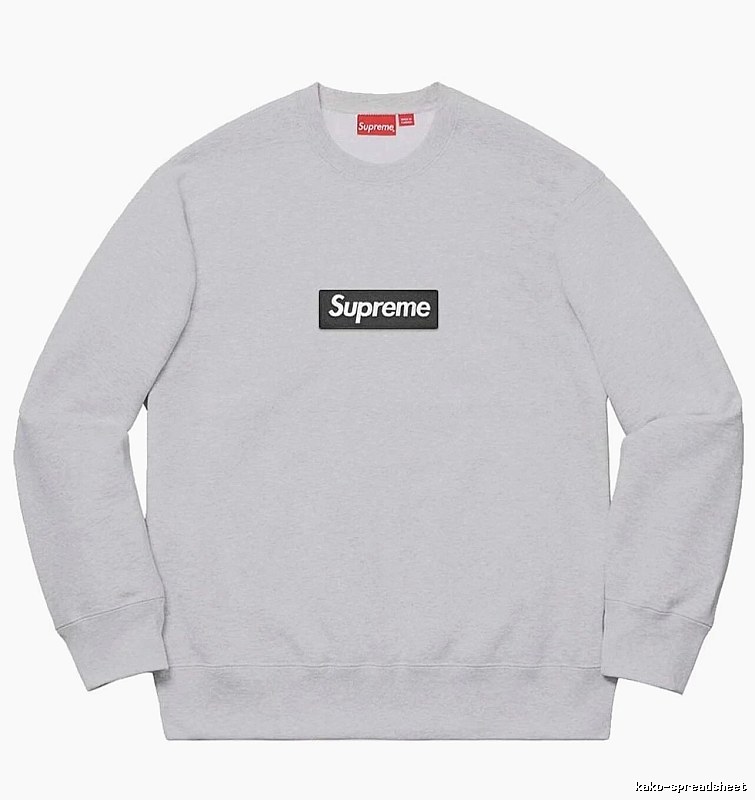 Supreme Classic Logo hoodie Gray Red Oversized with Travel-Friendly Style
