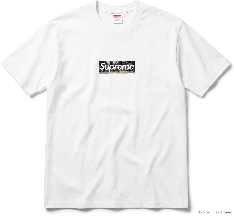 Supreme Retro Style White T-shirt