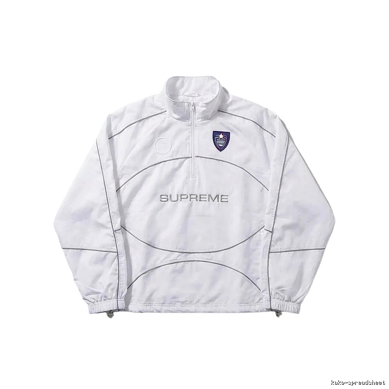 Supreme sporty white coat