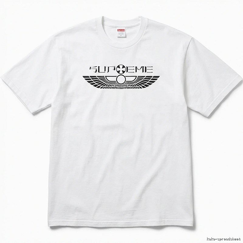Supreme Wing Wind White T-shirt