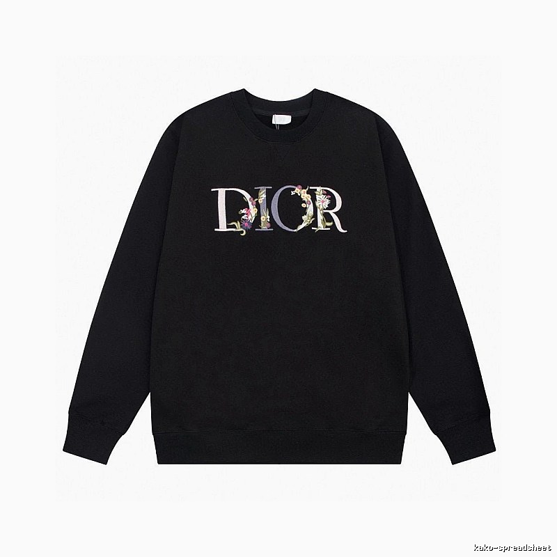 Sweatshirt by Dior with Black Sweatshirt with Dior Floral