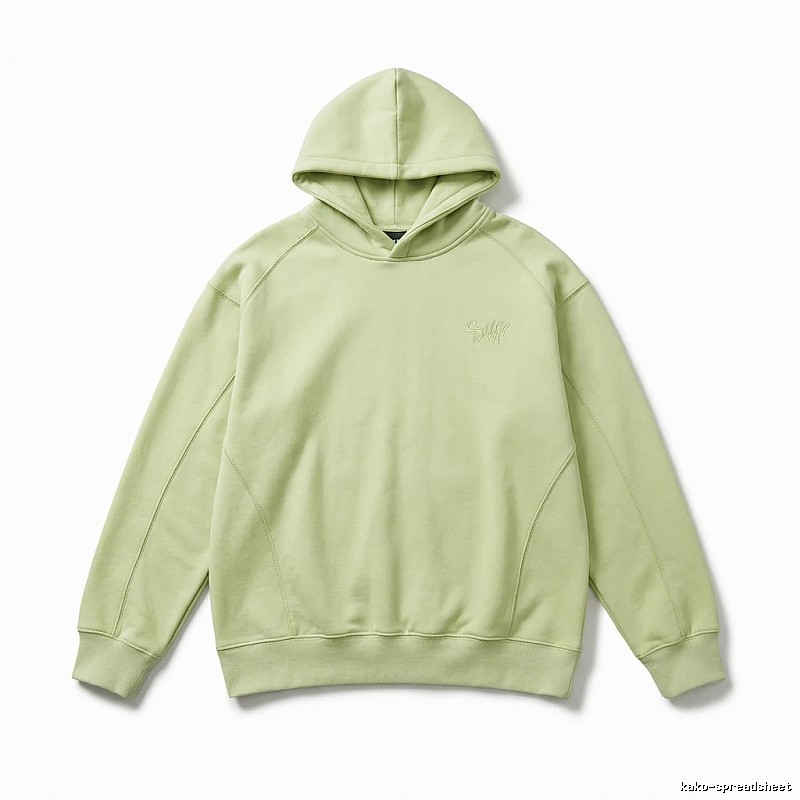 SynaWorld Hooded Minimalist Style Sweatshirt
