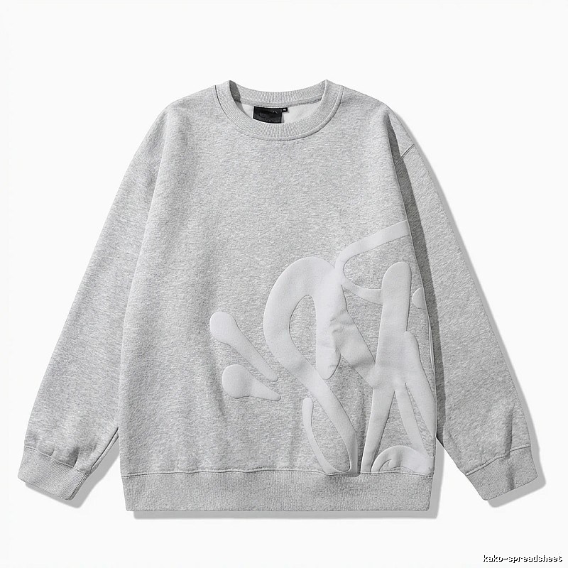 SynaWorld Trendy Cool Gray Sweatshirt
