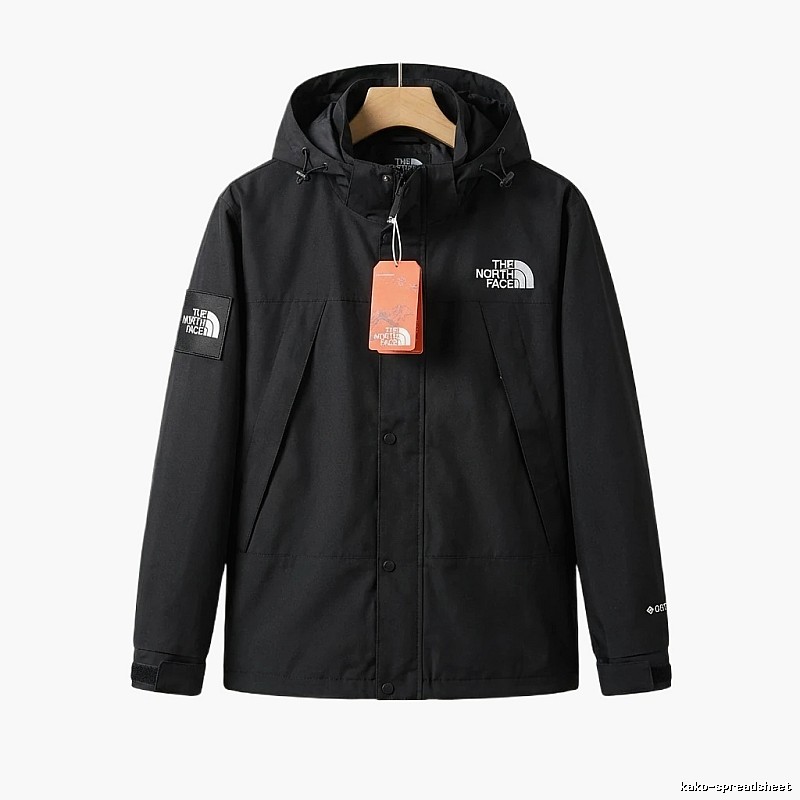 The North Face outdoor-style black coat