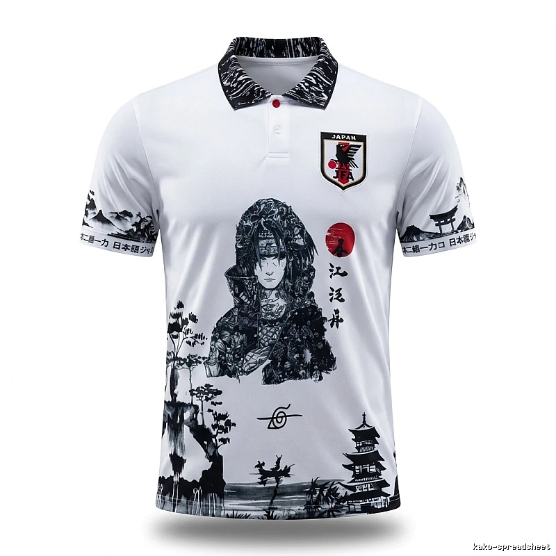 Tokyo Ghoul wind white short-sleeved shirt.